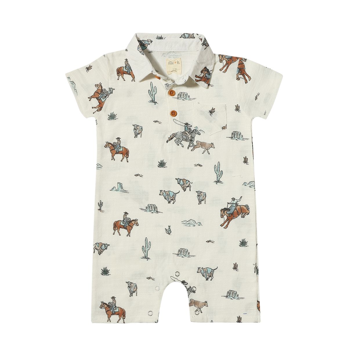 Finley Romper - Western