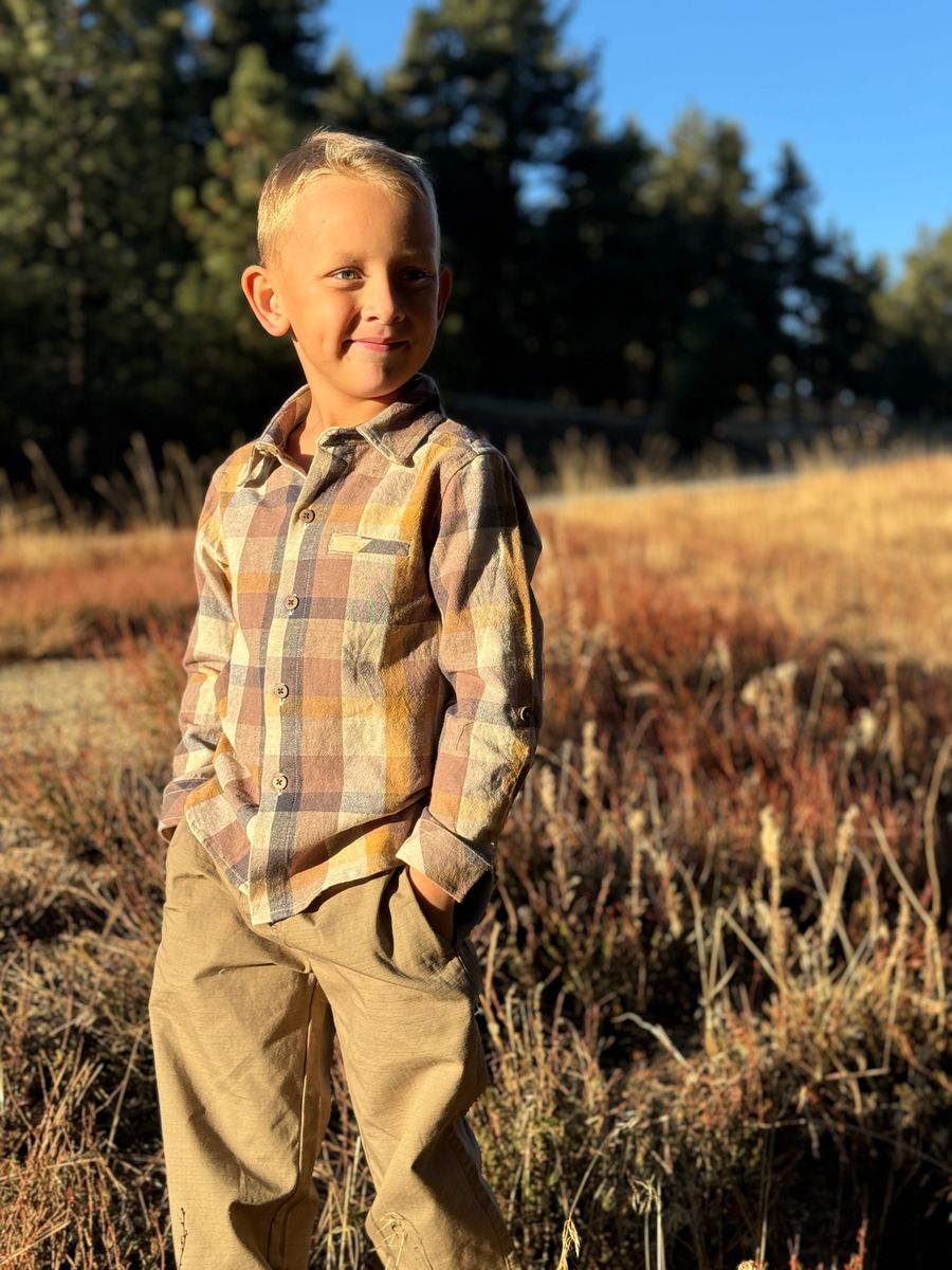 Atwood Shirt - Brown Madras