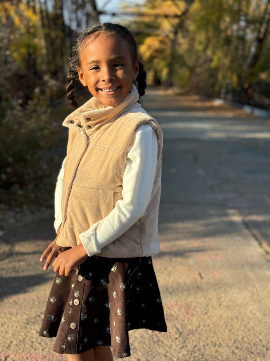 Parker Vest - Champagne Velvet