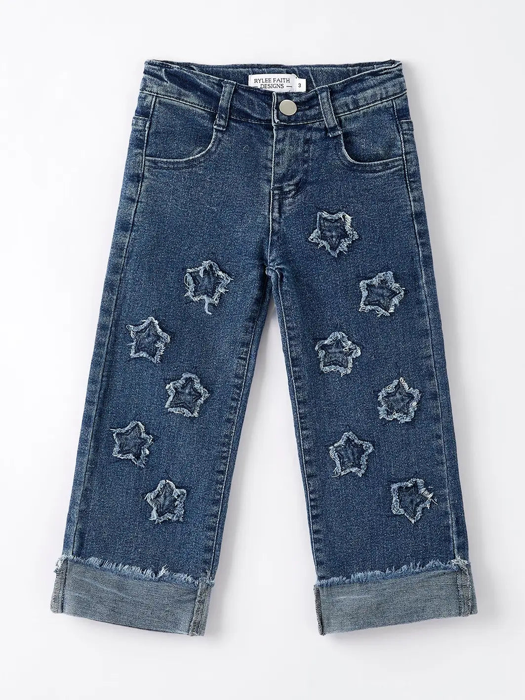 Star Distressed Jeans