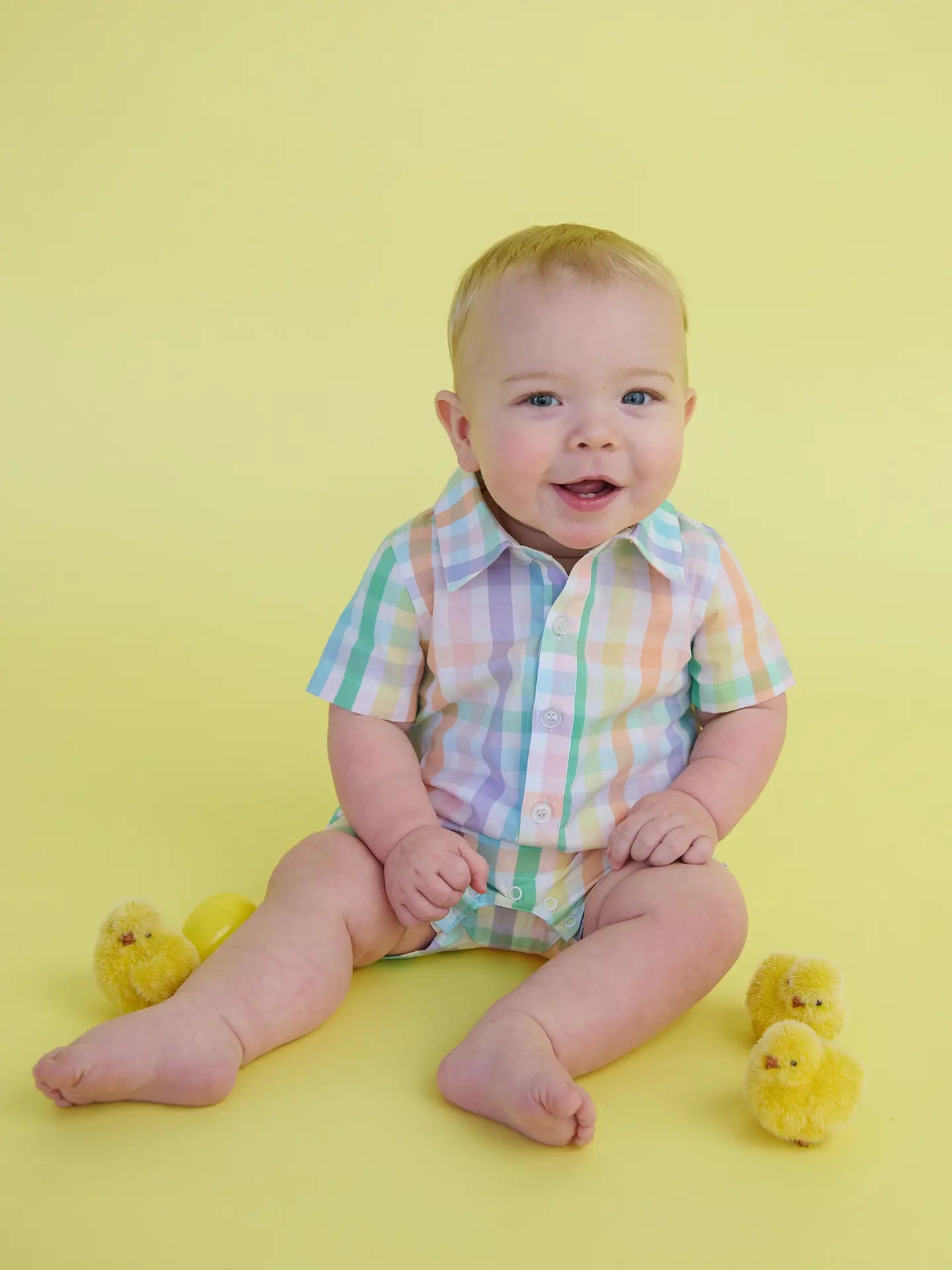 Poppy Rainbow Romper