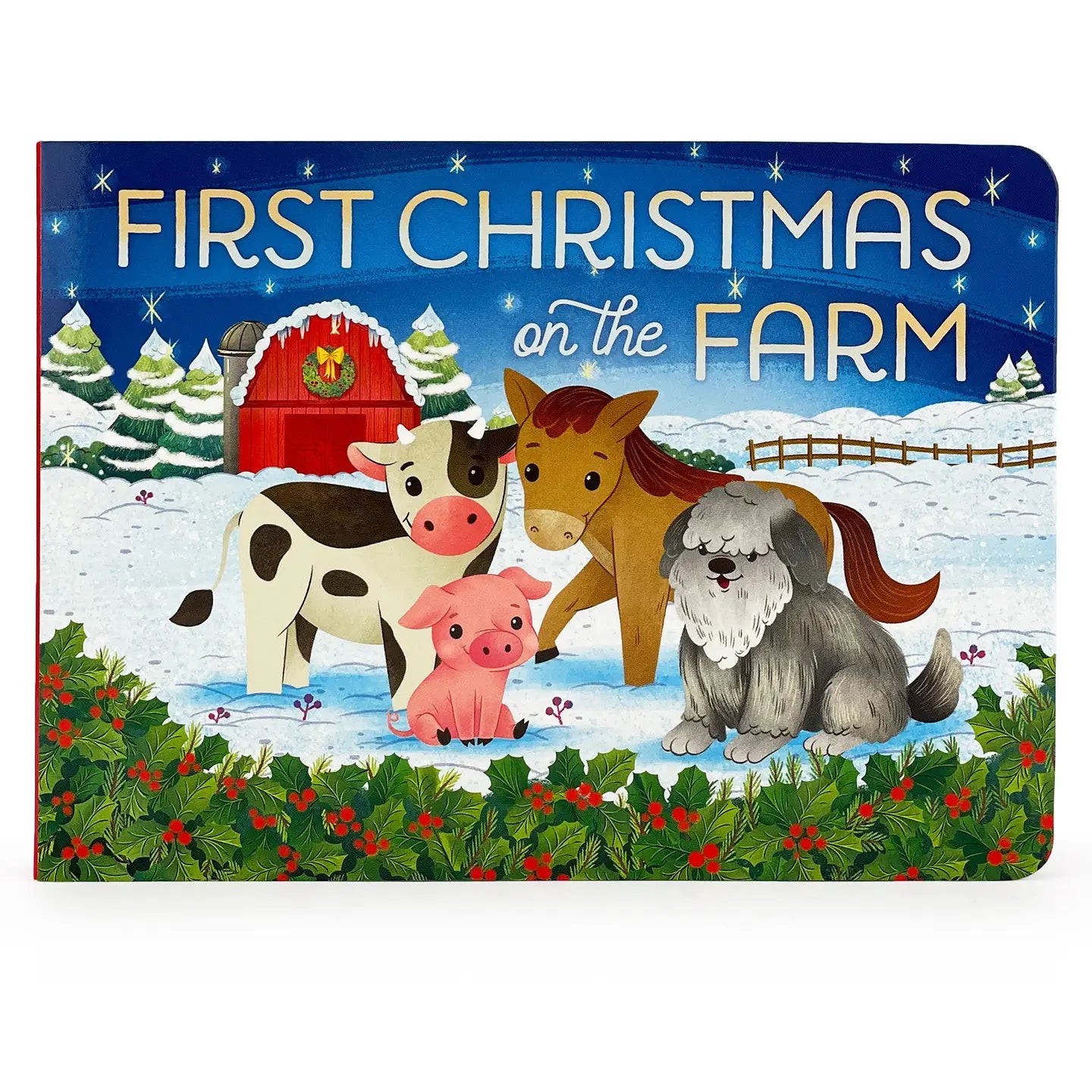 First Christmas on the Farm Board Book