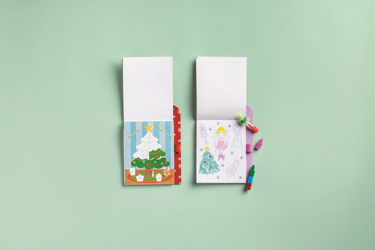 Christmas Color-By-Sticker Set