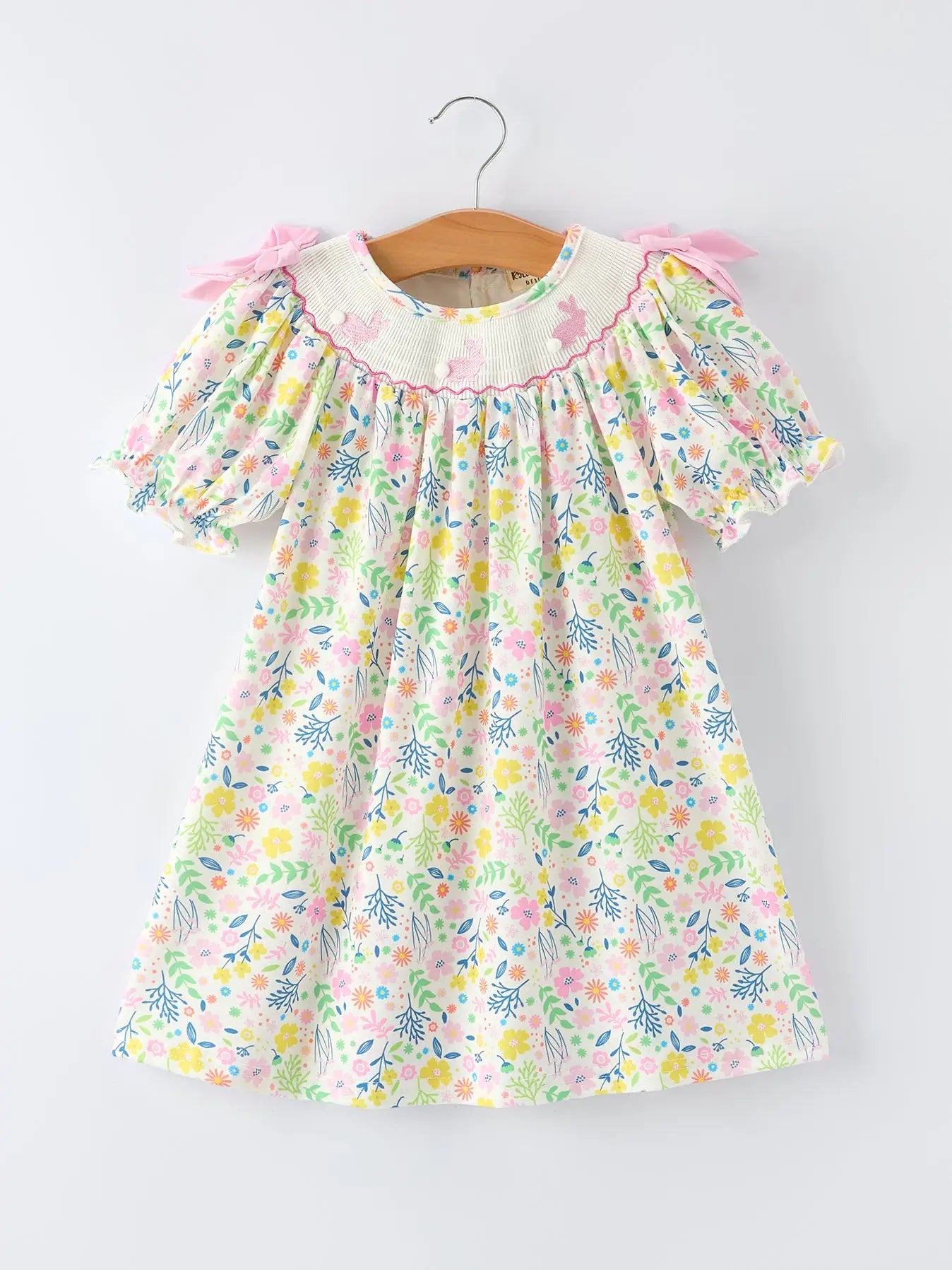 Easter Bunny Pom-Pom Dress