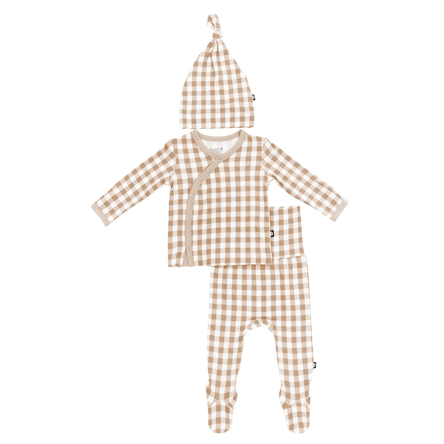 Kyte Take Me Home Set - Gingham Bisque