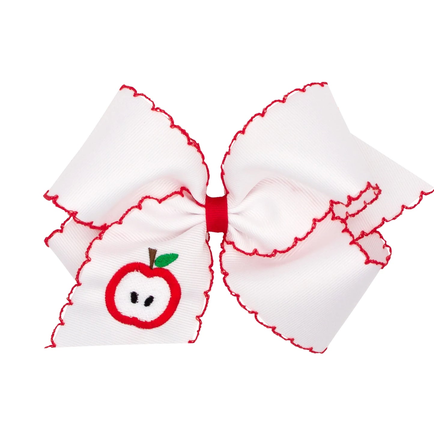 King Apple Hair Bow