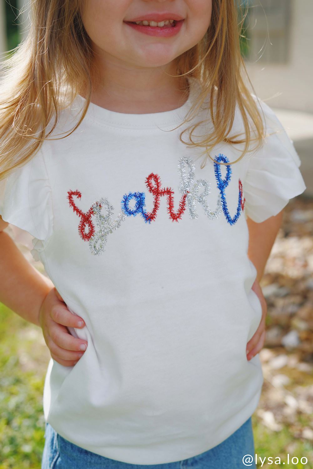 Sparkle Tinsel Shirt