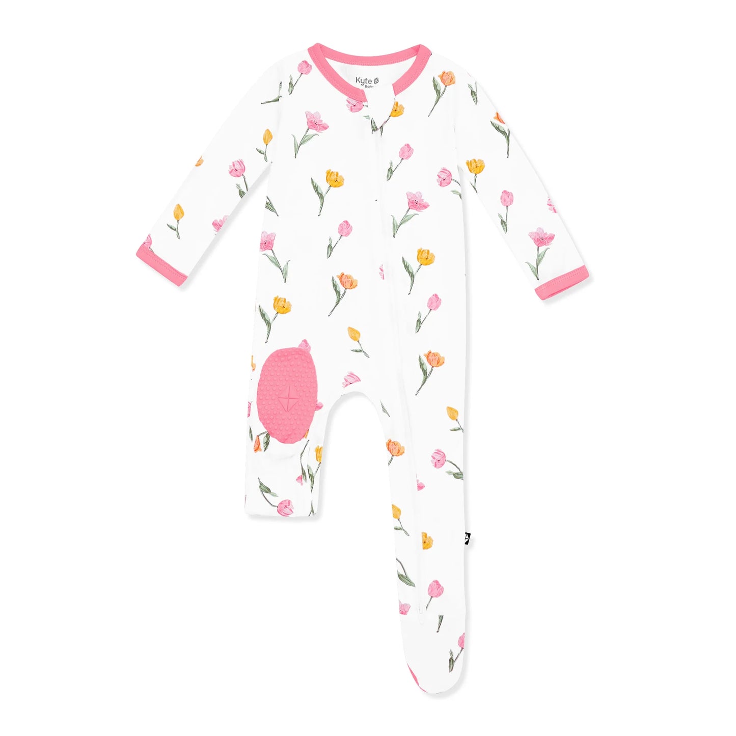 Kyte Zippered Footie - Tulip