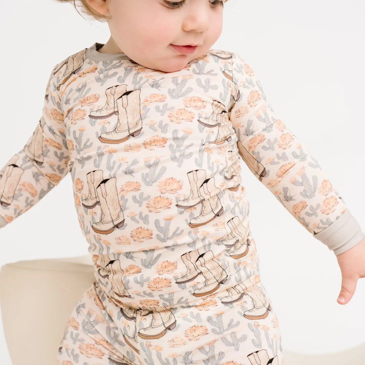 Floral Cowgirl Bamboo Set