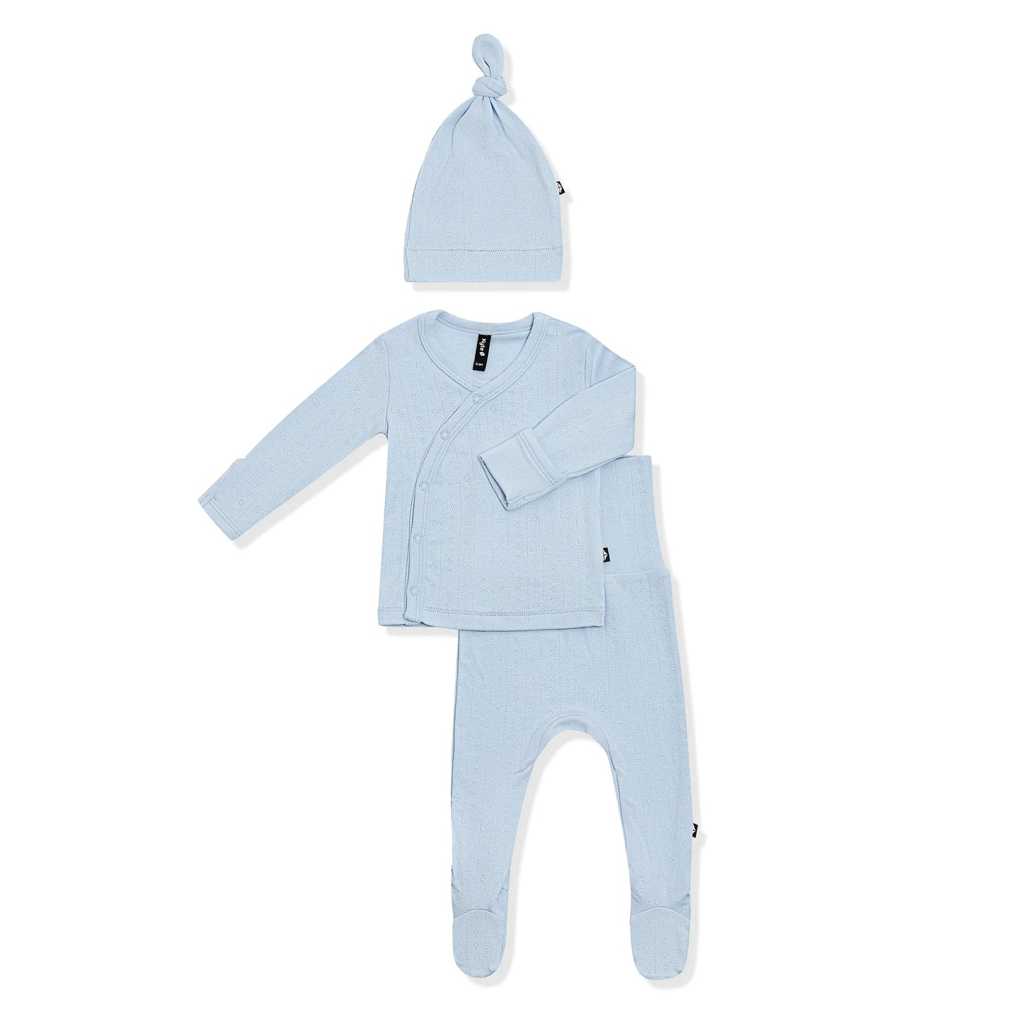 Kyte Pointelle Take Me Home Set - Breeze