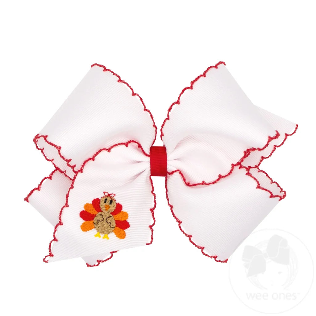 King Turkey Hair Bow
