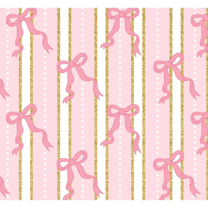 Nap Mat - Pink Bows