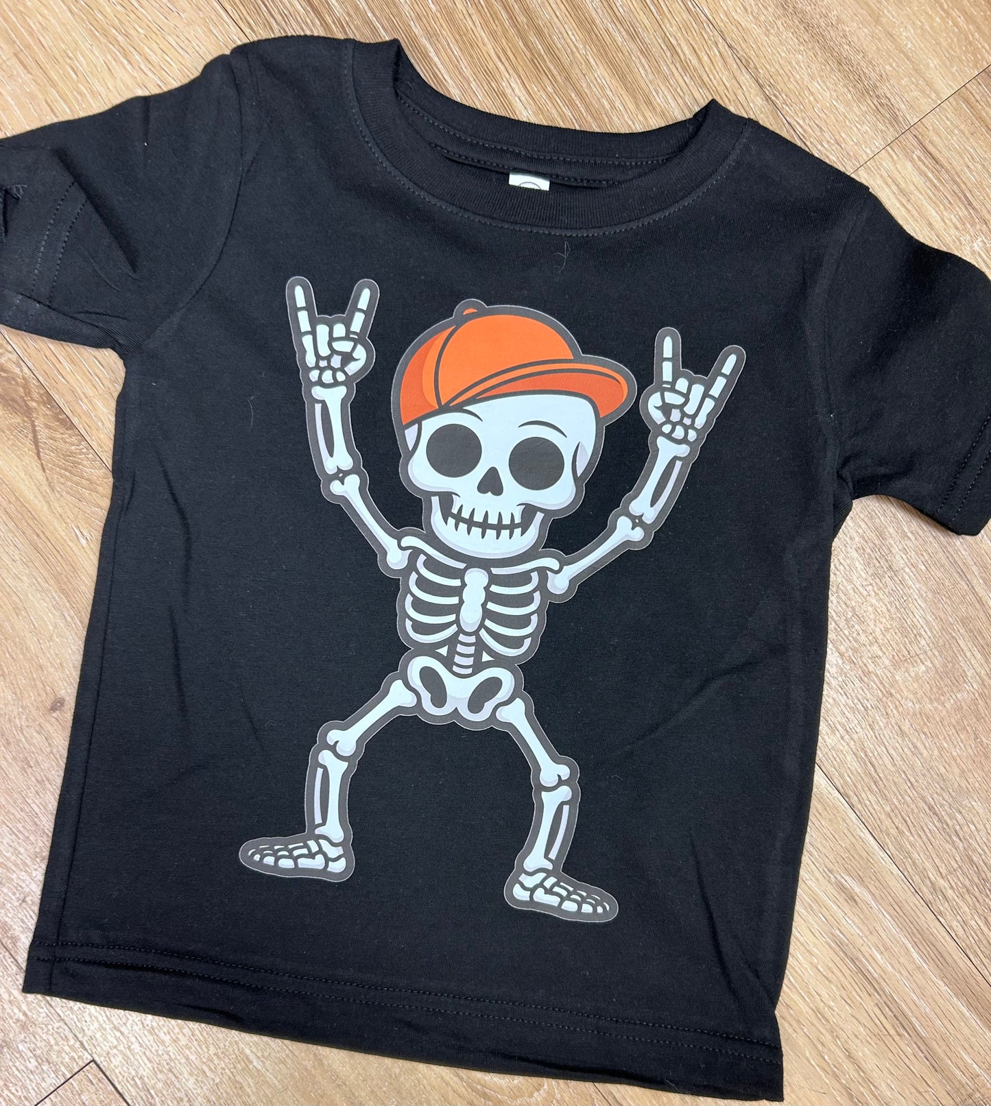 Boys Skeleton Tee (Black)