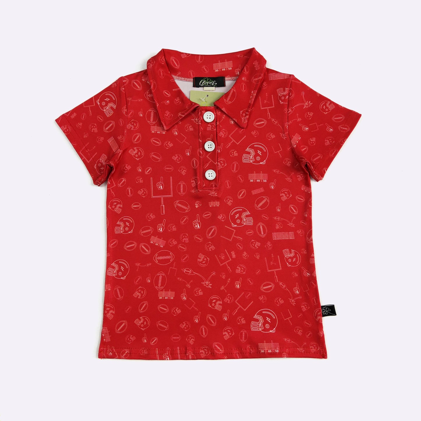 Field Goal Polo Shirt - Red