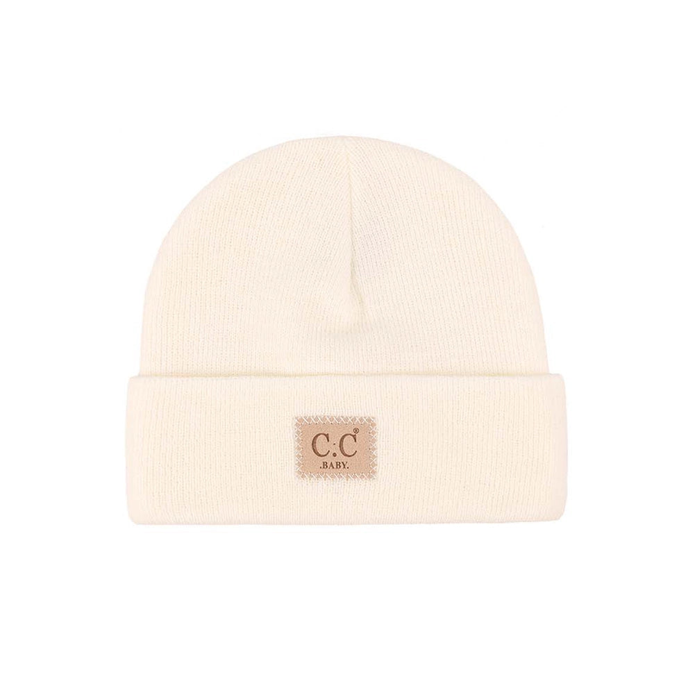 CC Classic Rib Beanie - Ivory