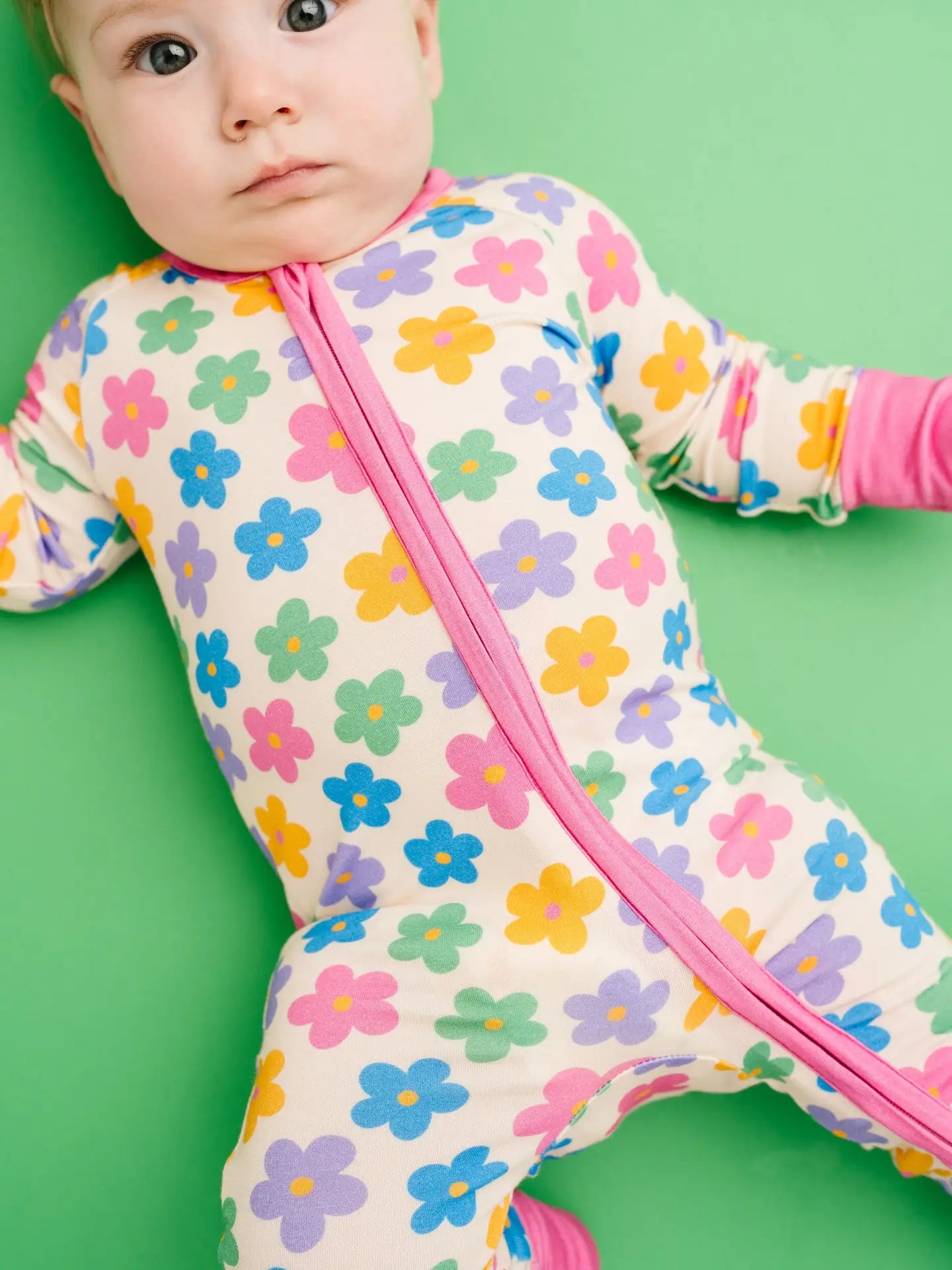 Retro Flower Bamboo Sleeper