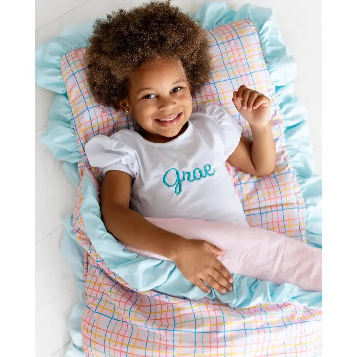 Nap Mat - Pink Plaid