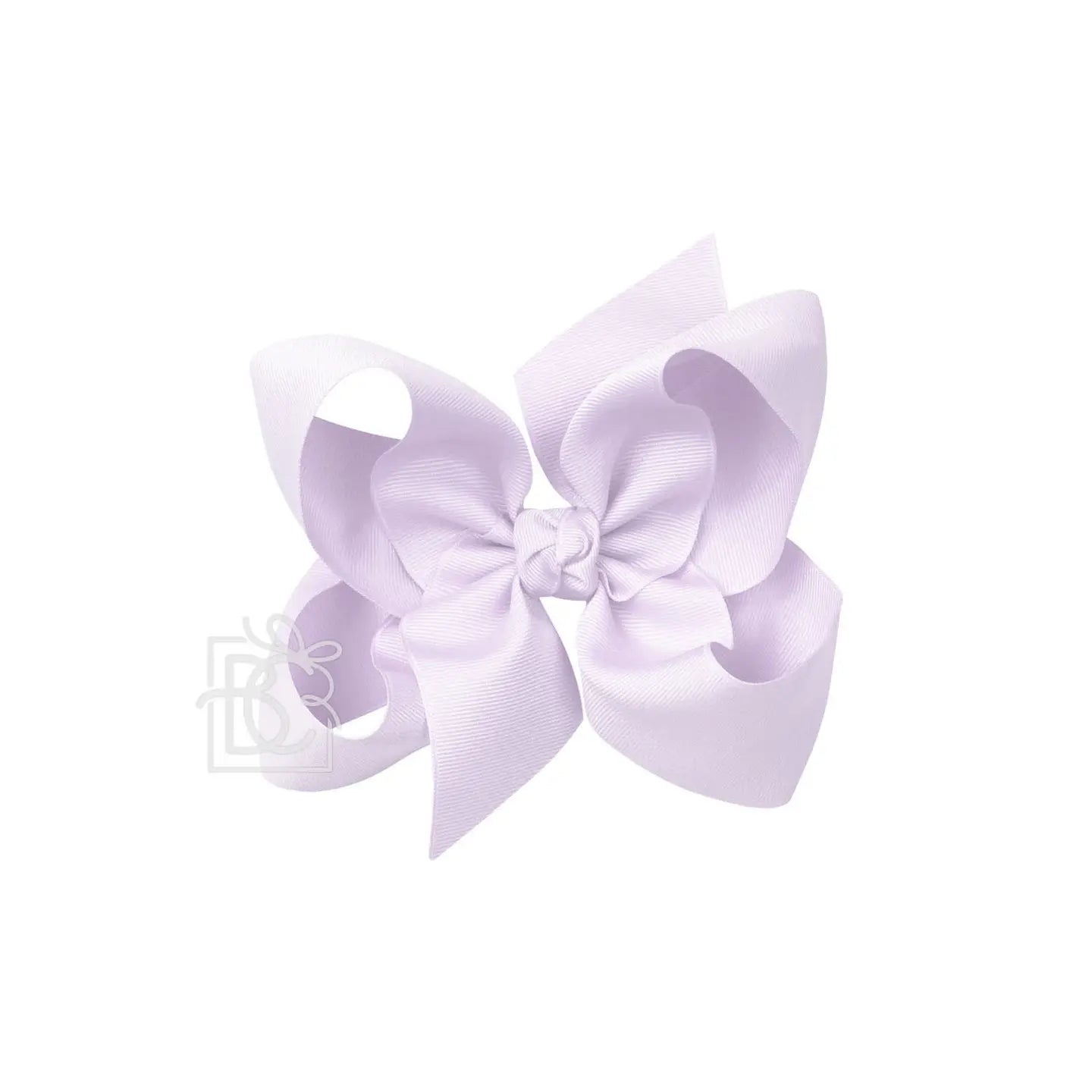 6.5" Powder Orchid Grosgrain Bow