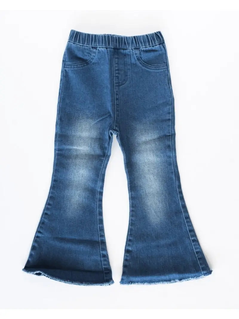 Sophie Denim Bell Bottoms - Dark Wash