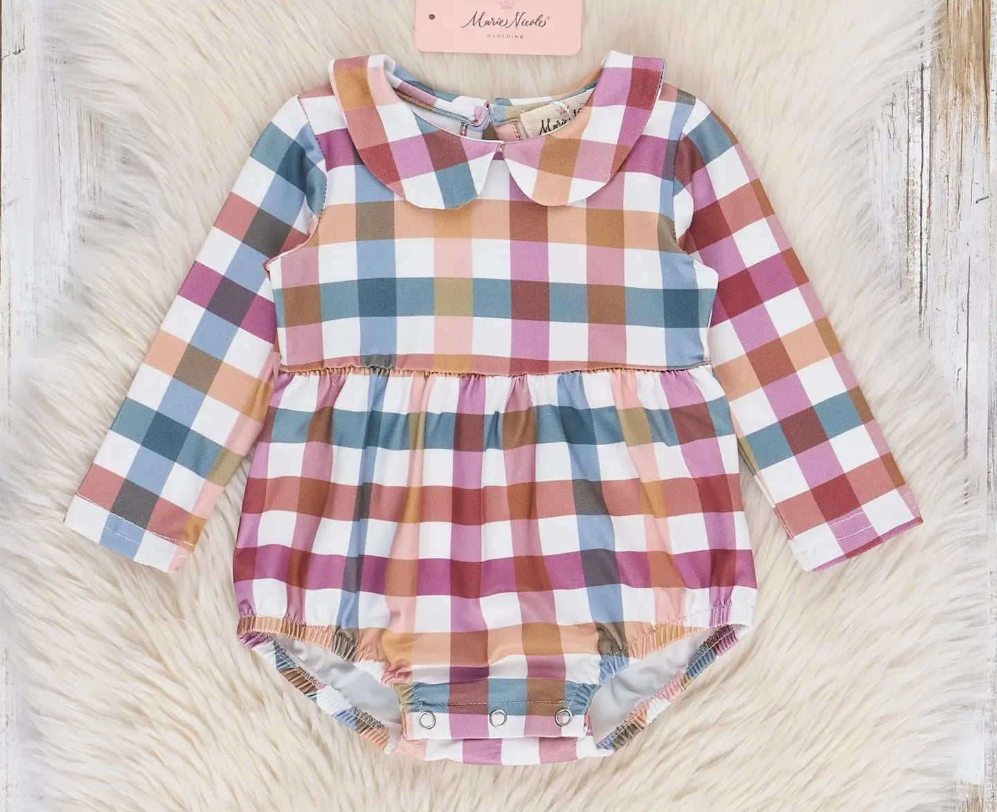 Cranberry Plaid Bubble