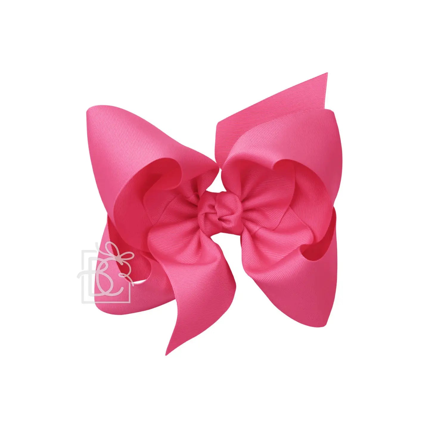 7.5" Fuchsia Grosgrain Bow