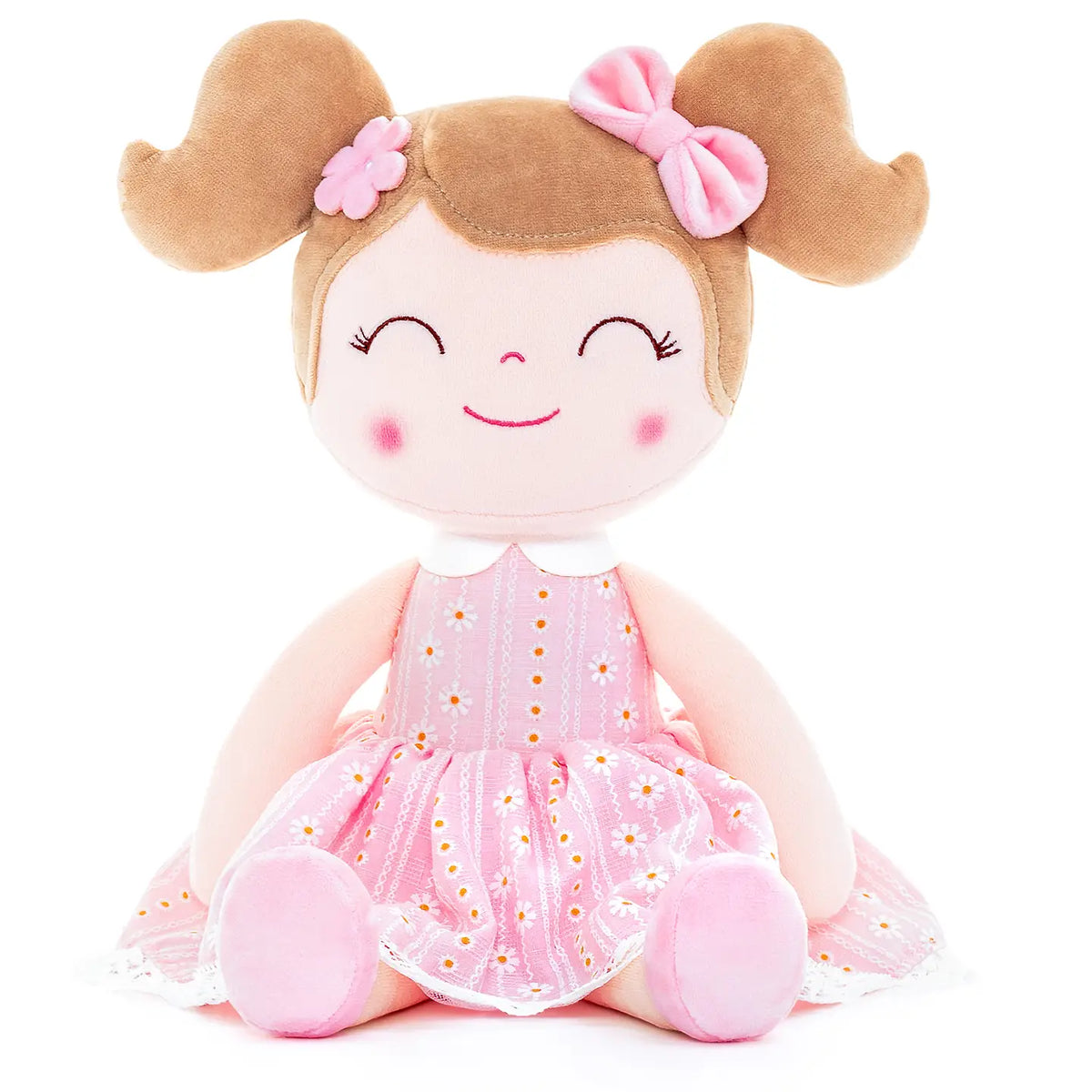 Pink Doll - Light Brown Hair