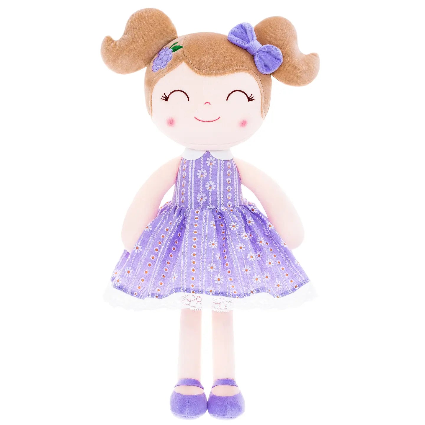 Grape Lilac Doll - Light Brown Hair