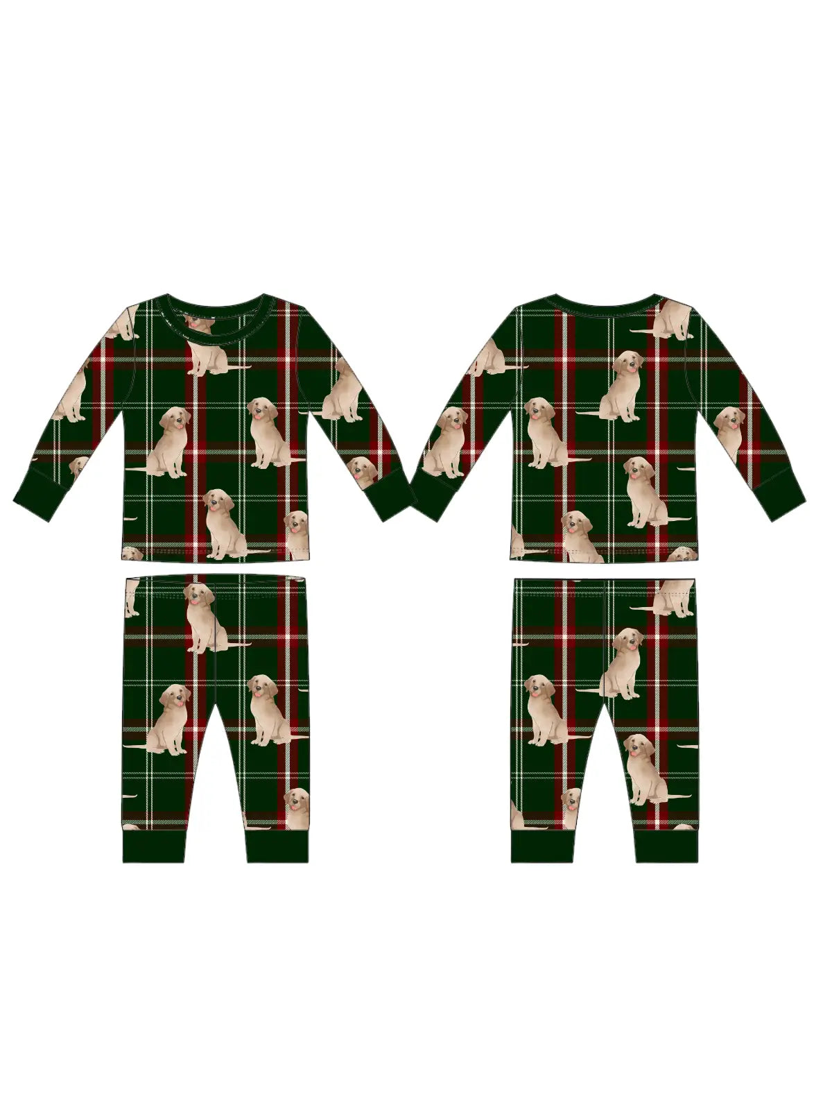 Christmas Retrievers 2-pc Pajama