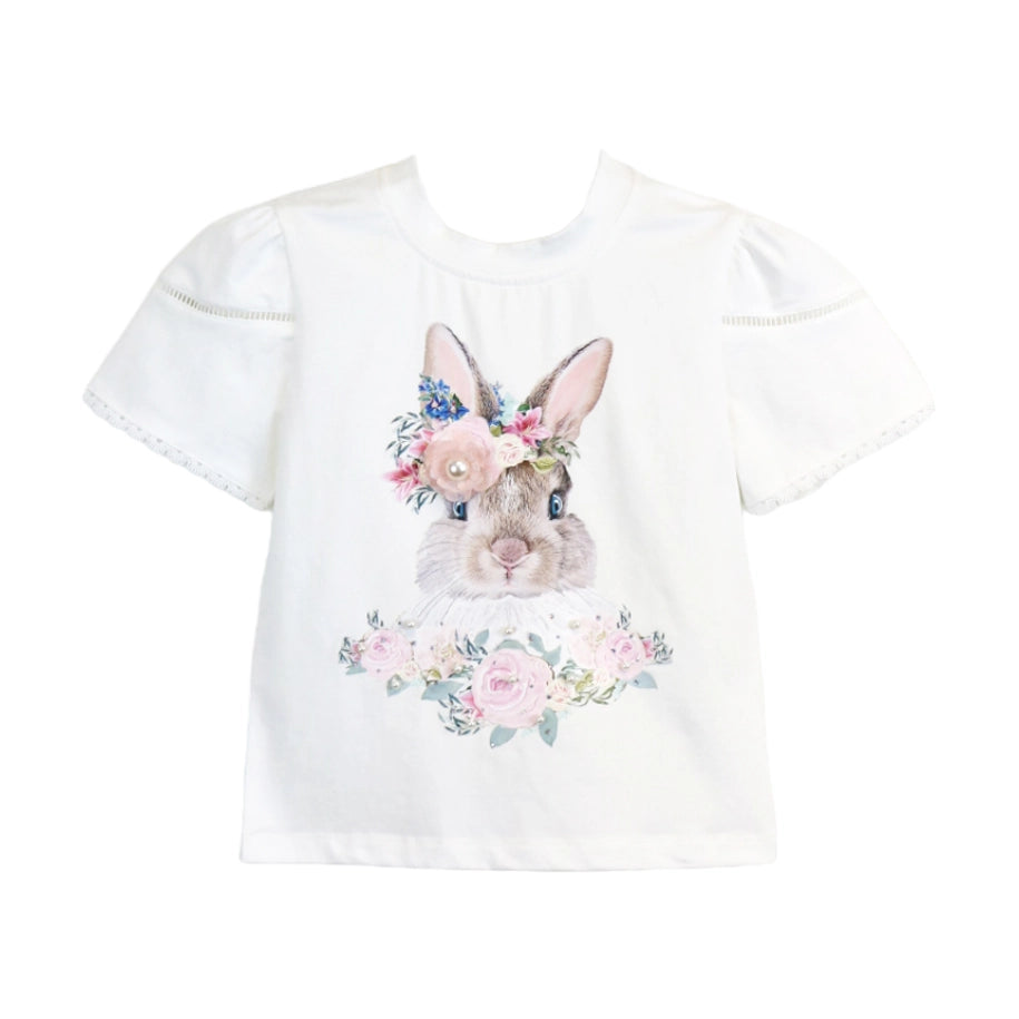 Puff Sleeve Bunny Tee