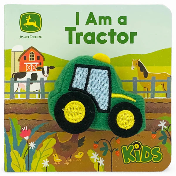 John Deere Kids I am a Tractor Puppet Book