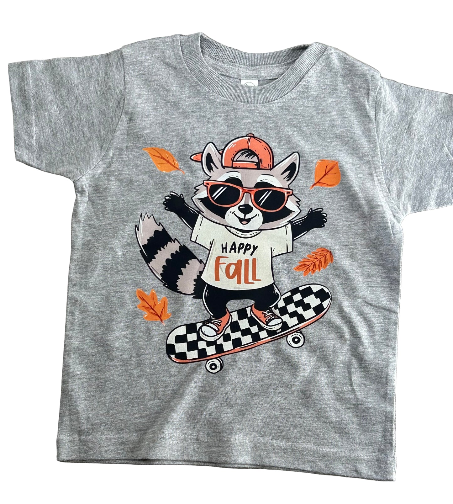 Happy Fall Cool Raccoon Tee