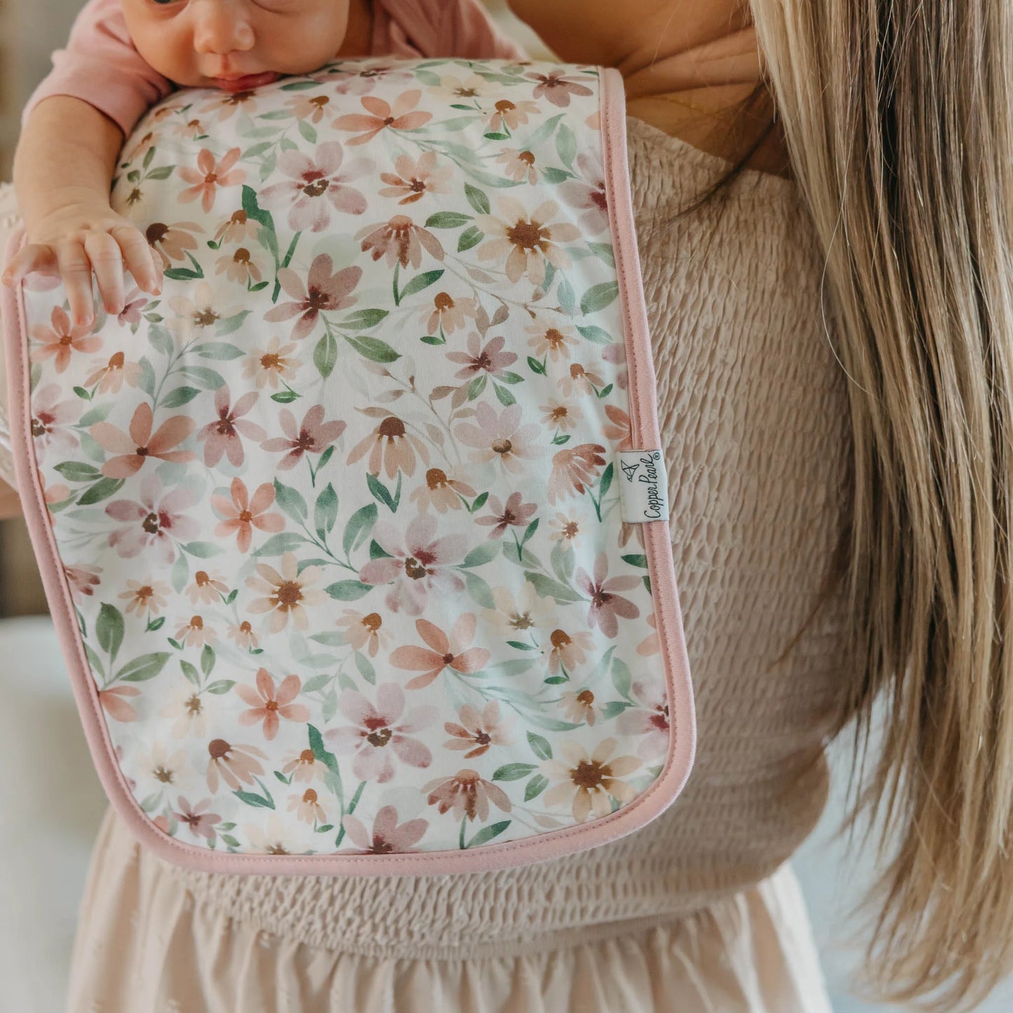 Copper Pearl Burp Cloth Set (3-pack) - Natalie