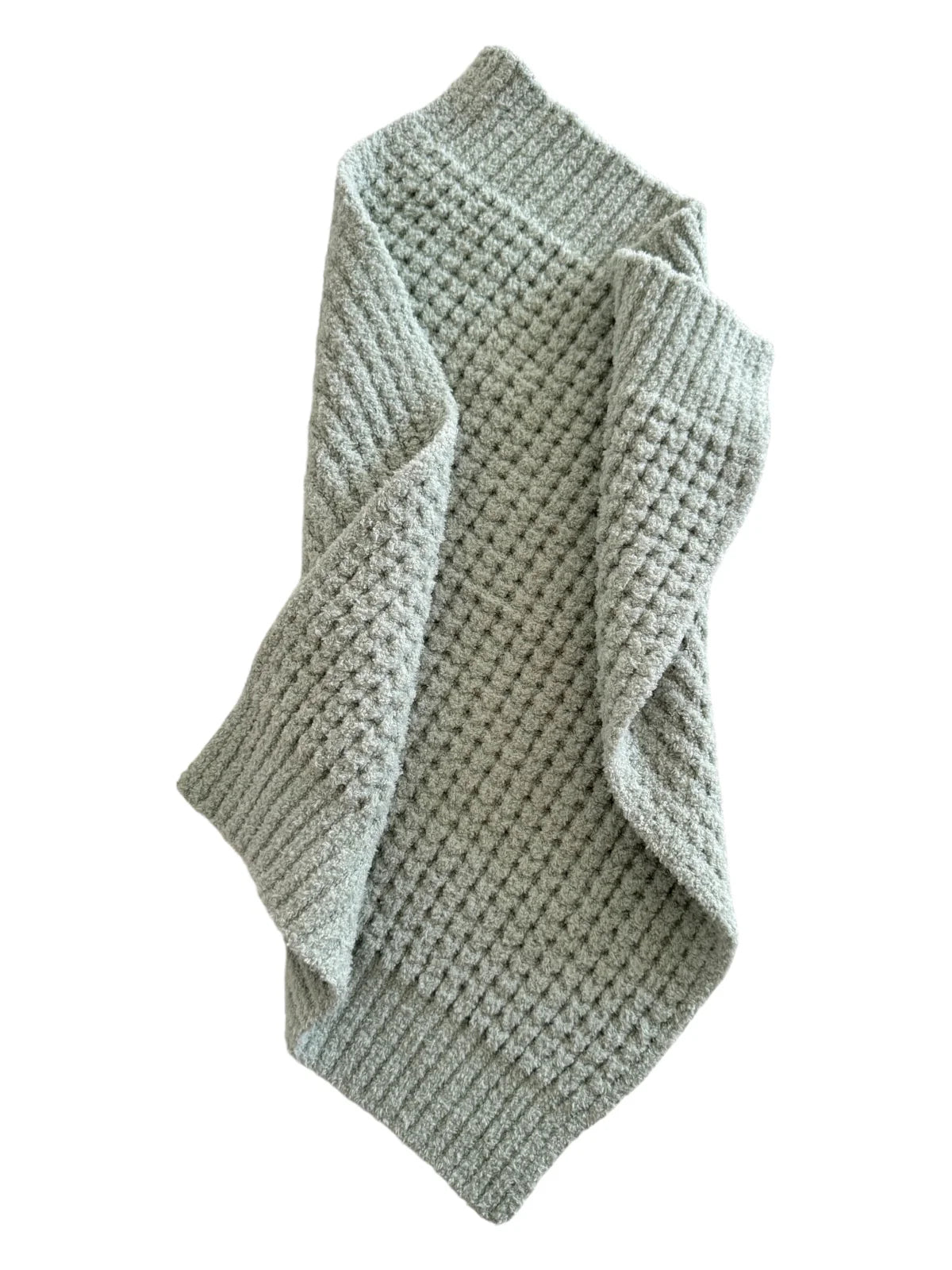 Phufy Waffle Mini Blanket - Green Mist