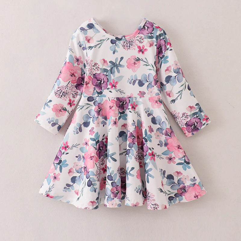 Fall Flowers Dress