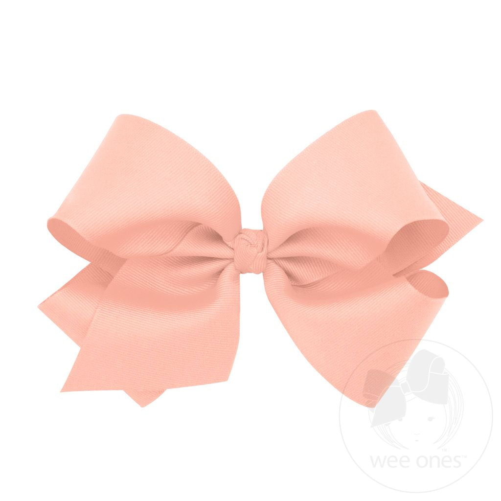 King Classic Knot Bow - Light Coral