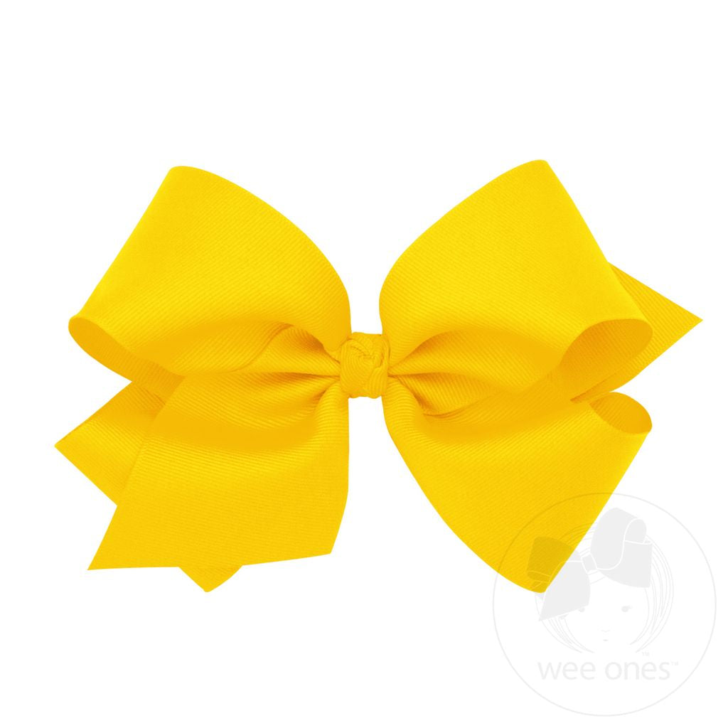 King Classic Knot Bow - Yellow