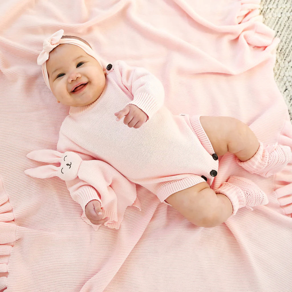 Light Pink Knit Bubble