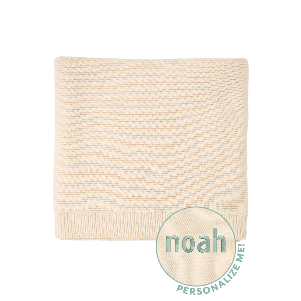 Oatmeal Knit Blanket