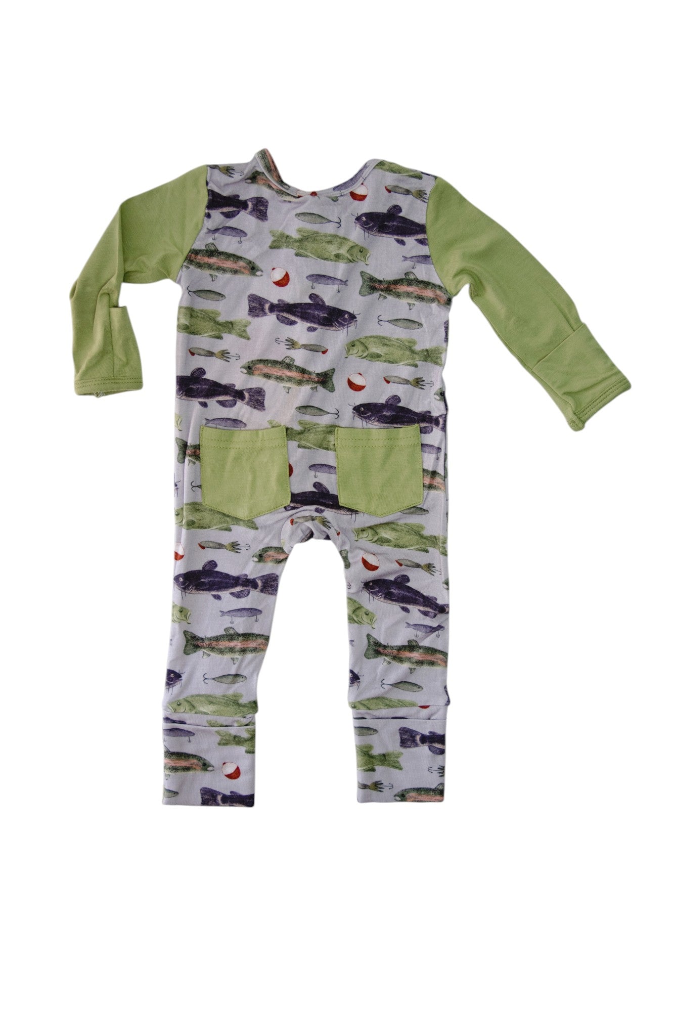 Reel Time Footie Romper
