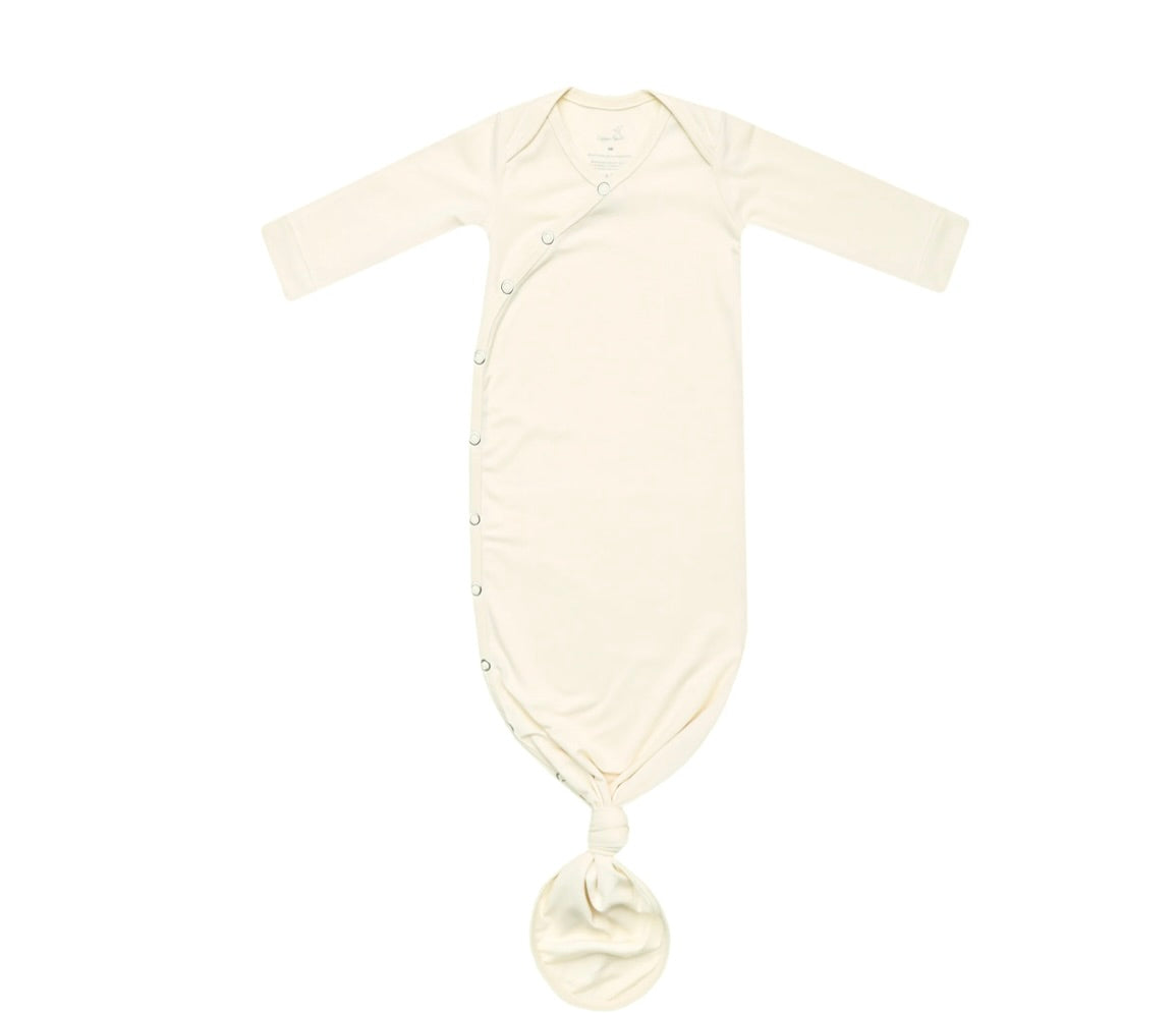 Copper Pearl Knotted Gown - Cru