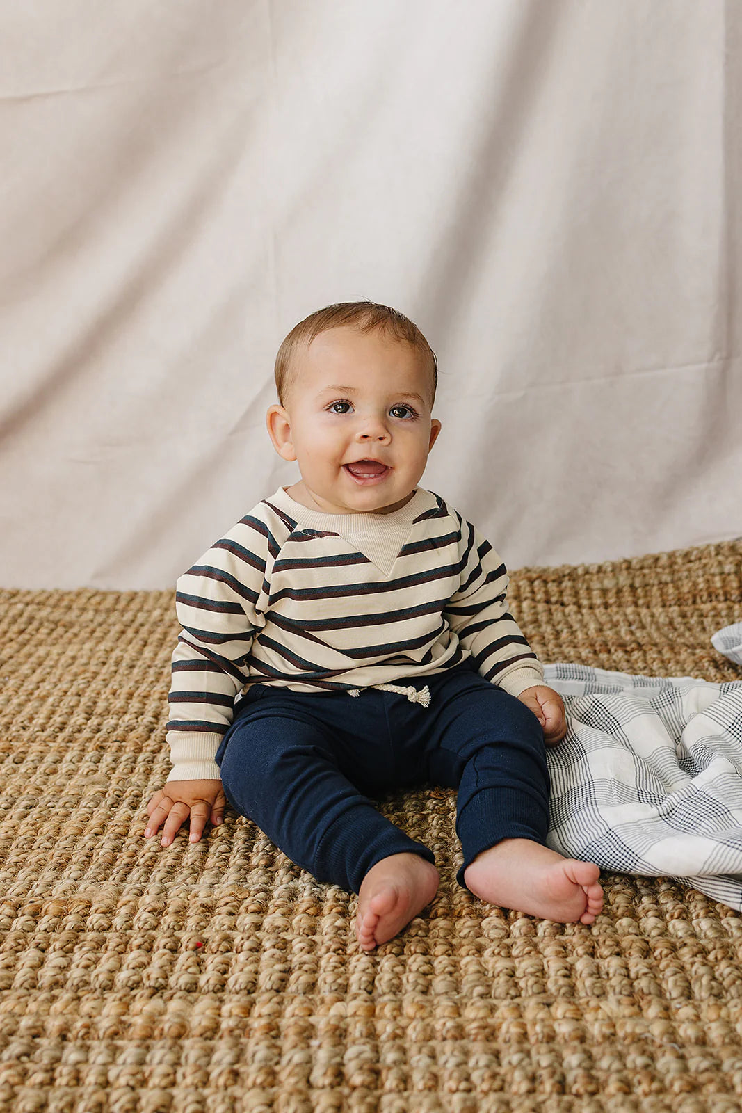 Stripe Crewneck