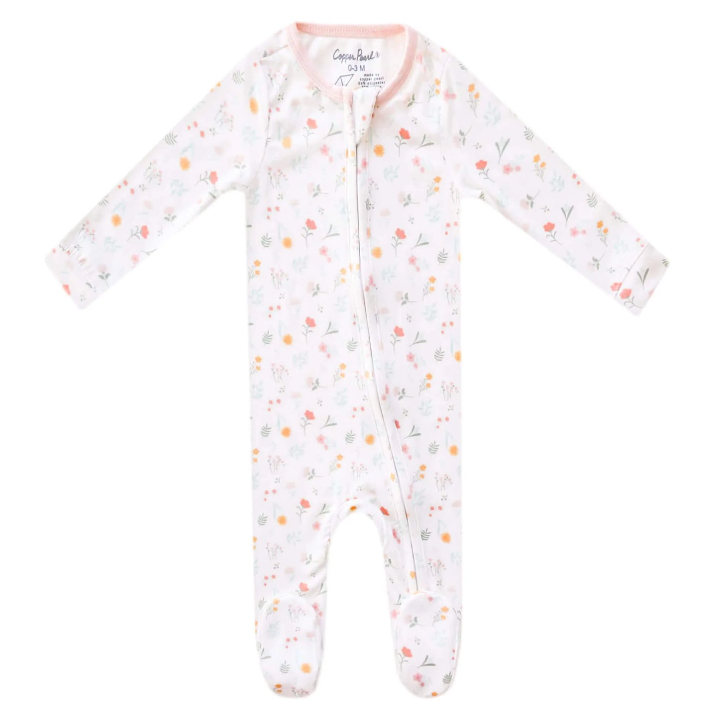 Mabel Zip-up Footie