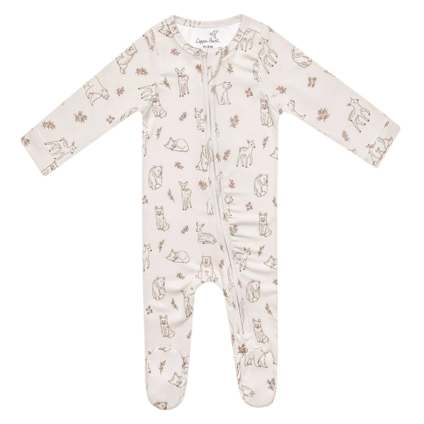 Dylan Zip-up Footie