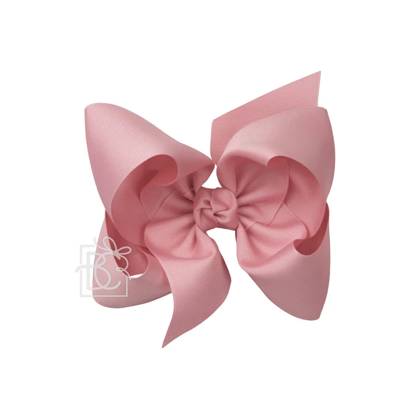7.5" Mauve Grosgrain Bow