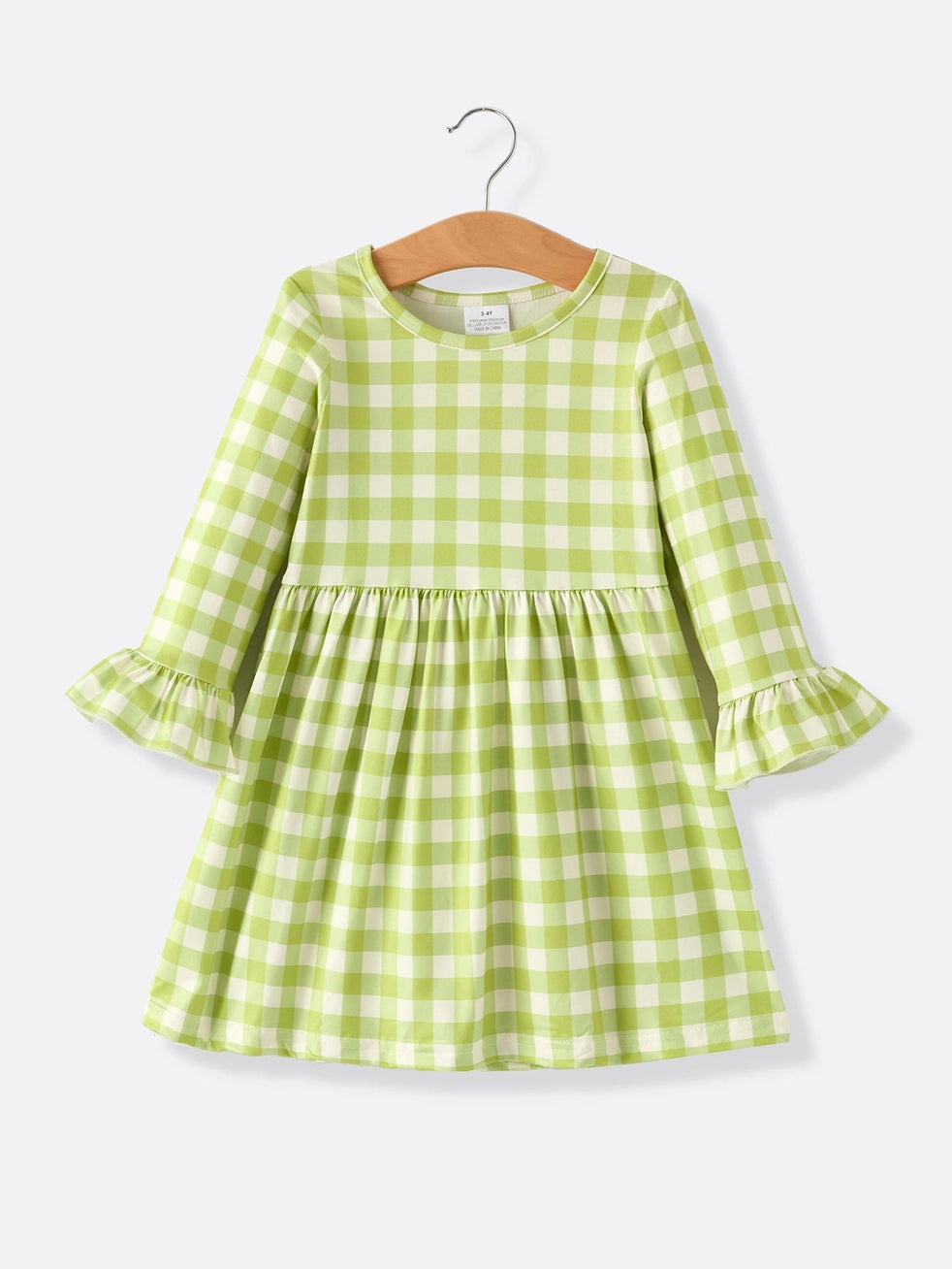 Green Plaid Dress