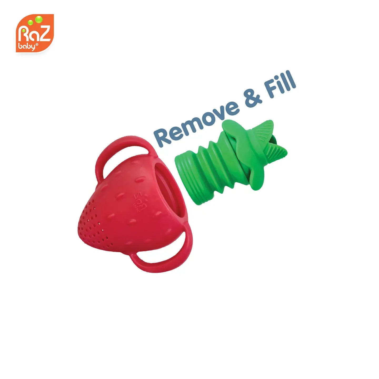 Fruitique Feeder & Teether - Strawberry