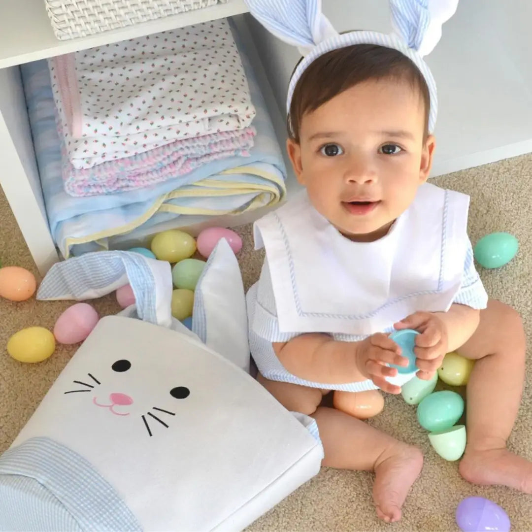 Bunny Ears Headband - Blue