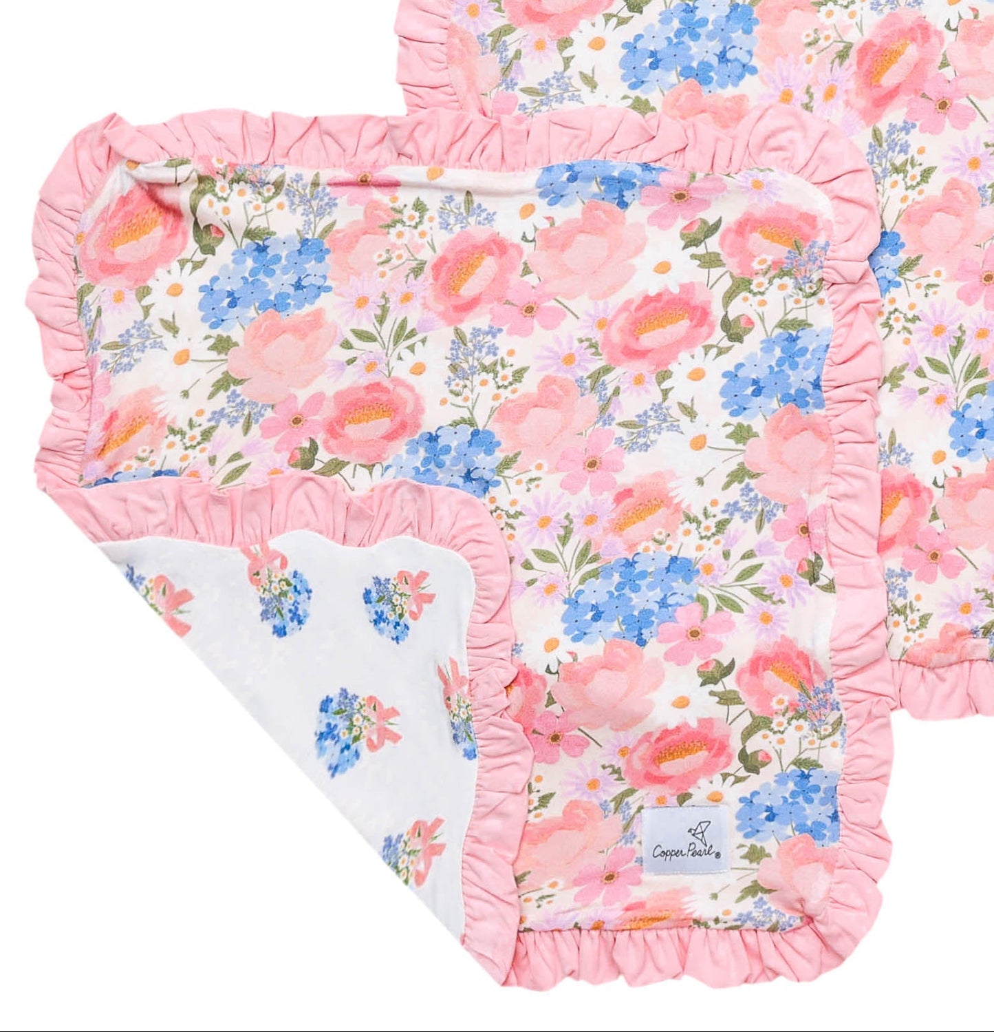 Ruffled Security Blanket - Penelope