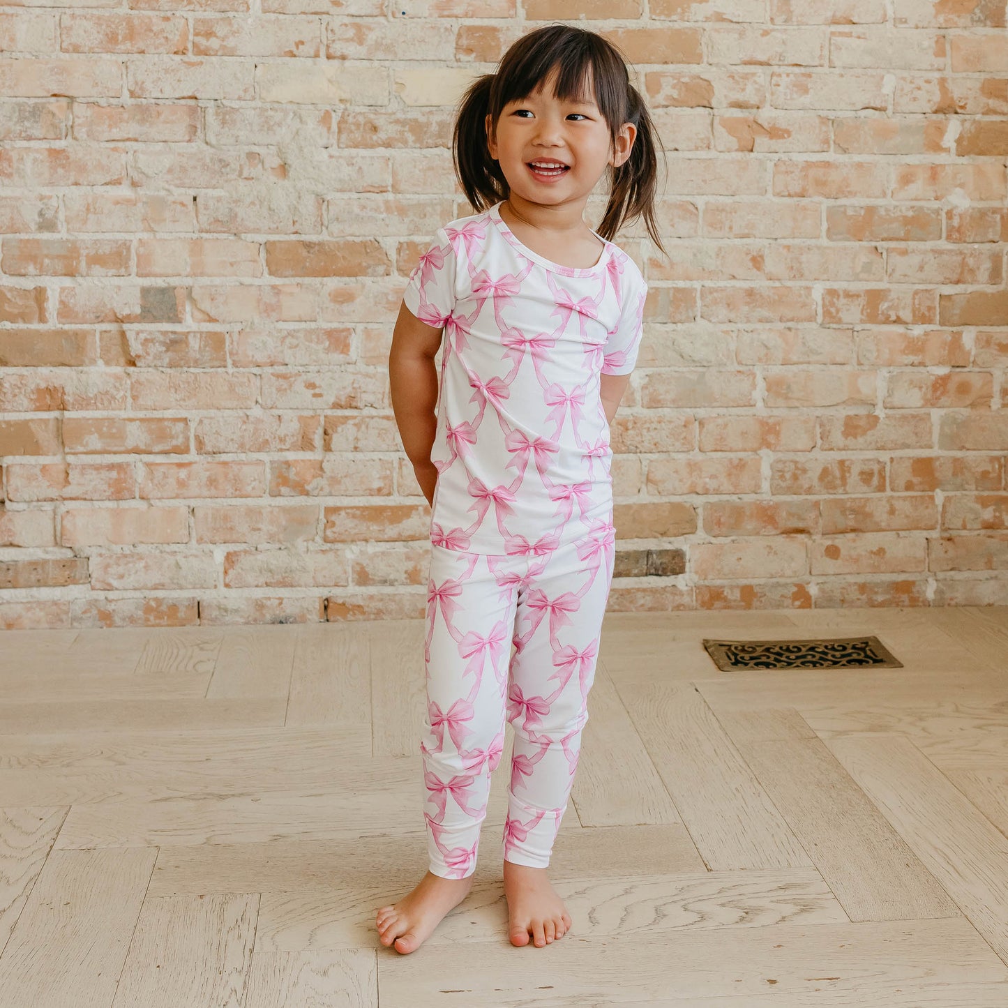 Short Sleeve PJ Set - Bow My Gosh