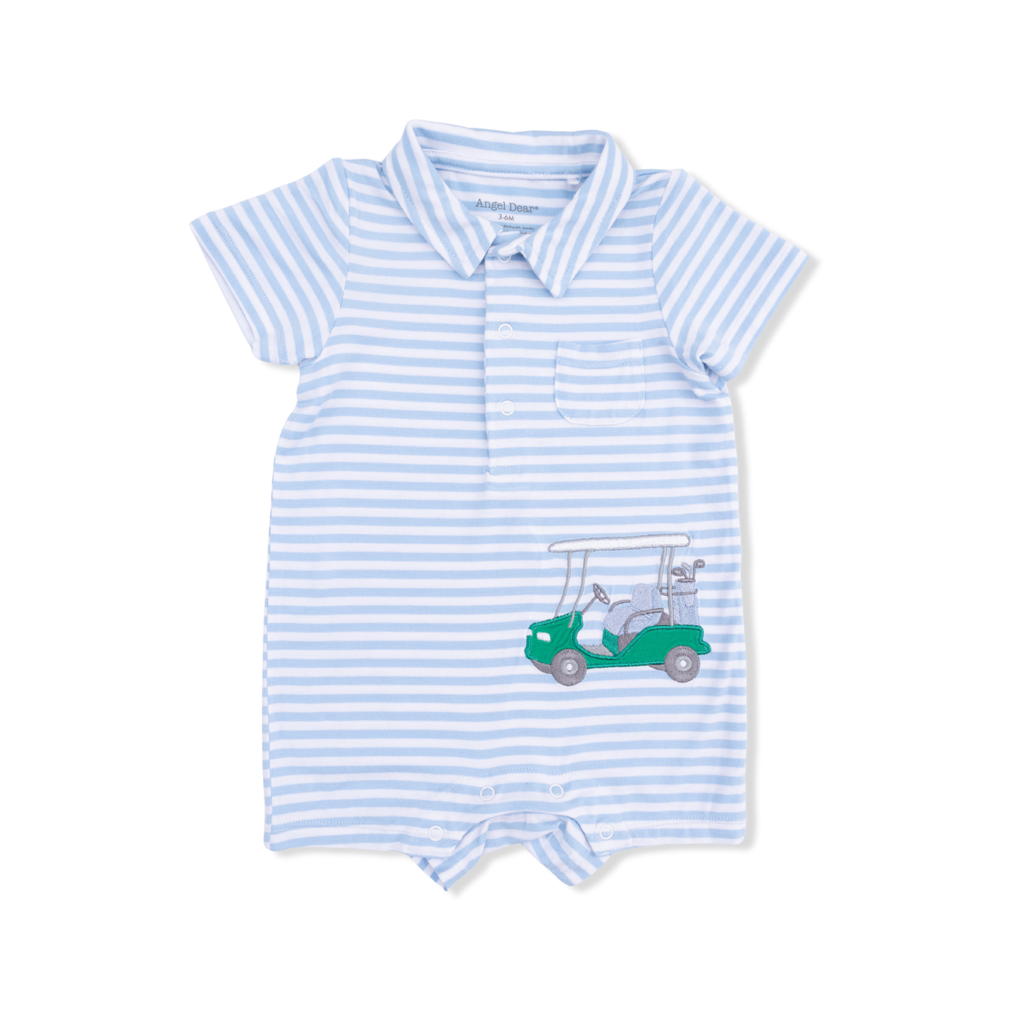 Striped Golf - Polo Shortie